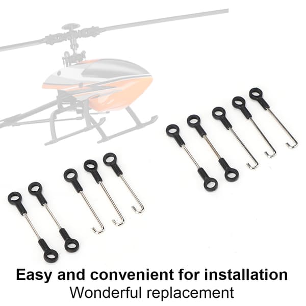 2 Set Kopplingsstift Uppgradering Tillbehör Passar för WLtoys V950 RC Flygplan