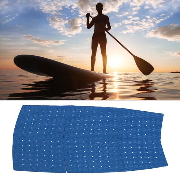 Sininen EVA Liukueste Surfboard Traction Pad -setti 6 kpl