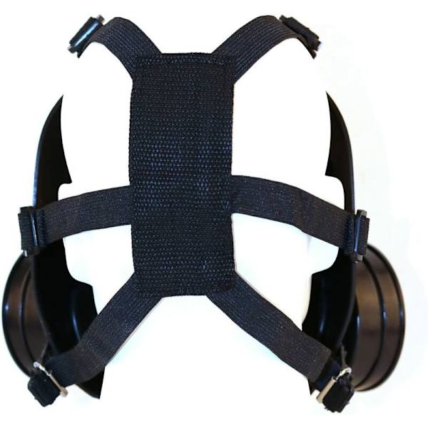 Paintball Mask Ventilerad skyddande Airsoft-mask med dubbel turbofläkt Svart