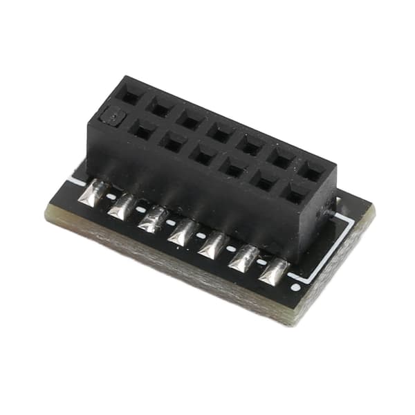 Asrock 14Pin SPI TPM 2.0 Krypteringssäkerhetsmodul LPC-gränssnitt