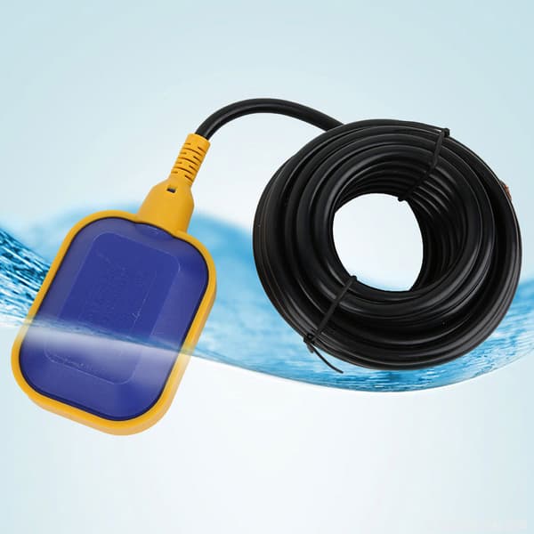 KEY-6 Flydekontakt Væskeniveau Sensor 6M Kabel 0-250V Auto Kontrol Vandtilførsel Dræning