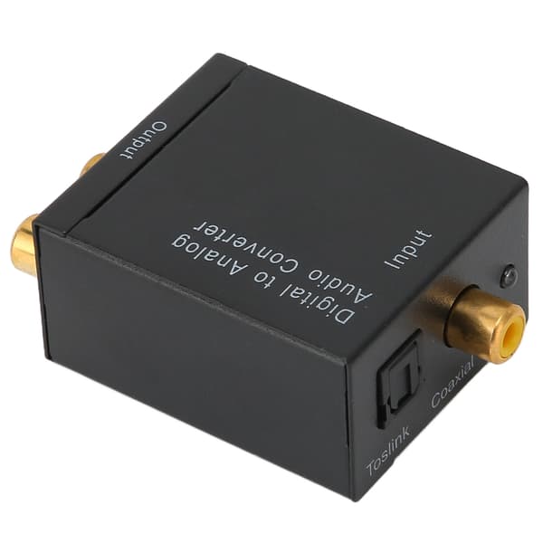 H3622 Digital optisk til analog lydkonverter, tapsfri lydkvalitet fiber
