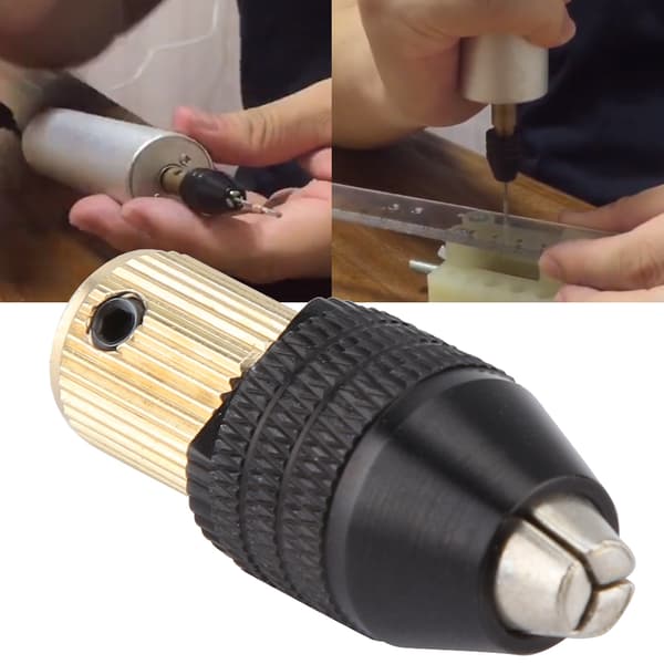 Mini Elektrisk Borrtillbehör Självdragande Chuck 0.3-3.4mm 2mm