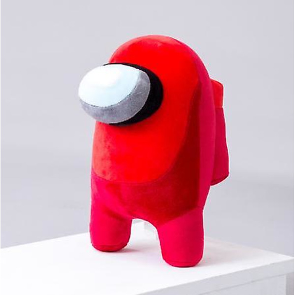 Among Us Plys Legetøj Plys Spil Soft Plys Fødselsdagsgave 20cm RED