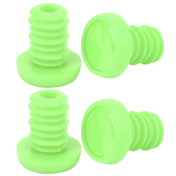 ZTTO Gröna Cykelstyre Ändpluggar Polyester Gummi Cykeltillbehör