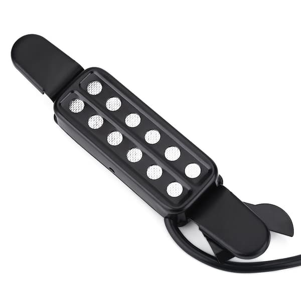 12 Lydhul Magnetisk Pickup Transducer til Akustisk Guitar Tilbehør