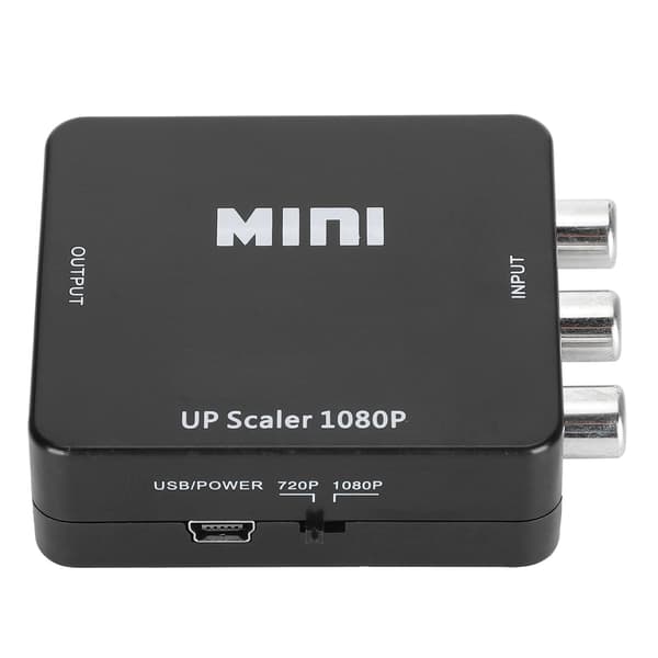 AV-HDMI High Definition -muunninadapteri RCA-HDMI-laitteille