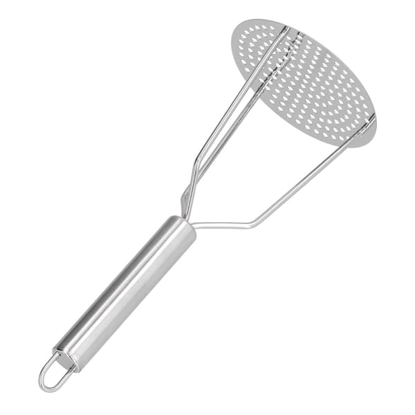 Ergonomisk kartoffelmoser i rustfrit stål