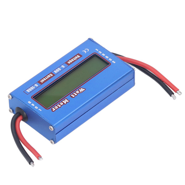 Exakt RC Volt Amp Watt Tester med LCD-skærm til solsystem
