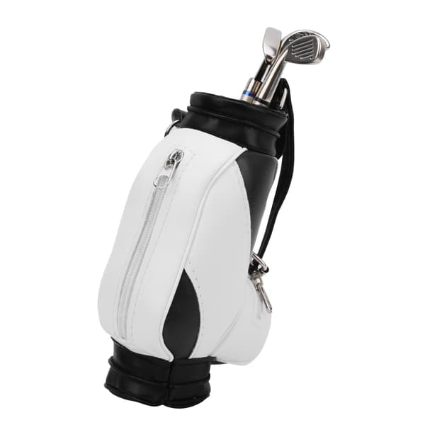 Desktop Golf Putter Pen Holder Sort Hvid Golf Gave til Spillere