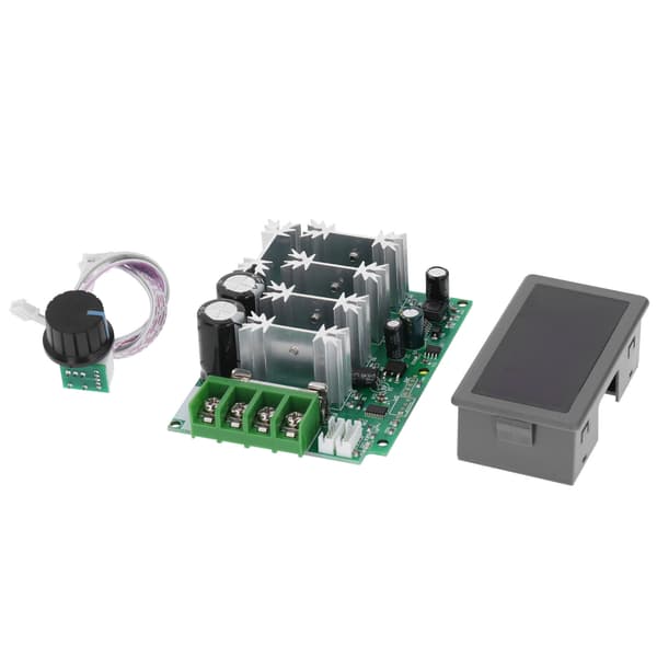 Digitalt Display PWM DC Motorhastighetskontroller Høy Effekt Regulator DC 12V til 80V 30A