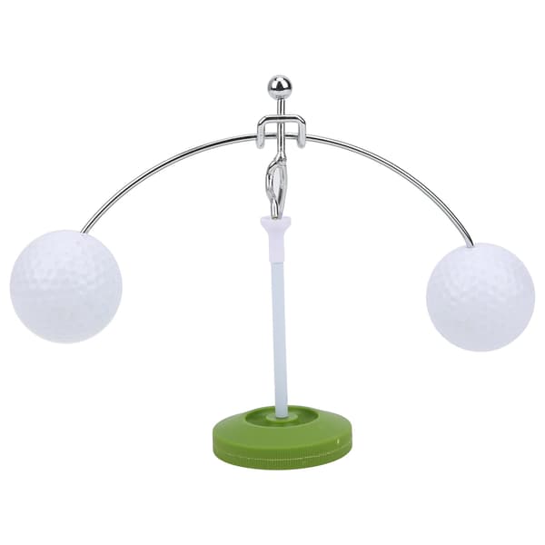 Mini Golfboll Balansställ med Bas Hemmakontor Skrivbordsdekor