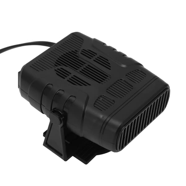 Bilvarmer med dobbel funksjon, 2 moduser, vinkeljustering, trygg bildefroster, frontrute vindusavdugger 12V 200W