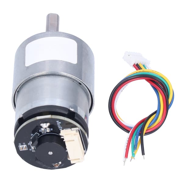 JGB37 520 Mikro DC-girmotor med koder 12V 333 RPM