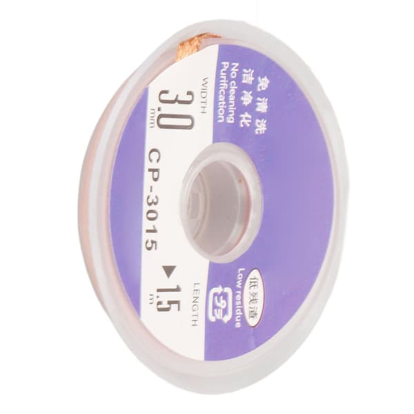 CP 3015 PCB 1.5m Lavrester Soft Braid Desoldering Wick