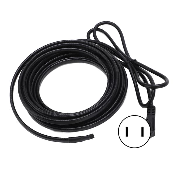 Selvregulerende varmekabel 5 meter med plugg for vinter USA Plugg 110V