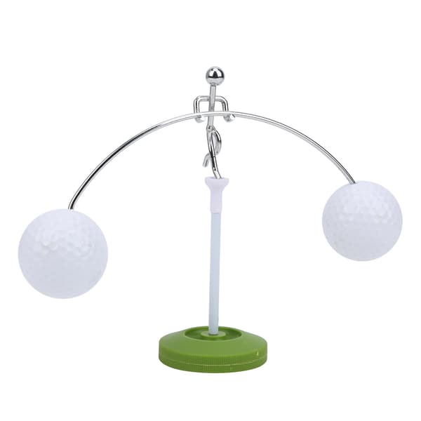 Mini Golfball Balansestativ med Base Hjemmekontor Skrivebordsdekor