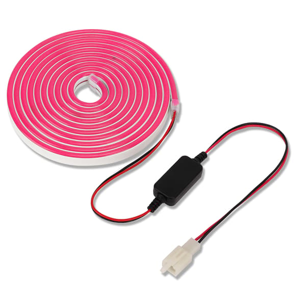 Forlygte Frunk LED Omkringlys Bånd Sæt Udskiftning til Tesla Model S X 2012‑2022 Pink