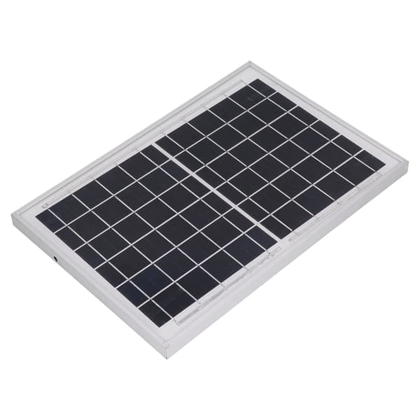 Solcellepanel Vanntett Isolert Lett Bærbart Solcellepanellader for Små Tørre Leirer 6V 10W