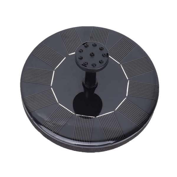 Solarfontænepumpe sæt flydende have dam landskabsdekoration DC 6V 13x13cm