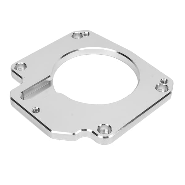 LS Drive By Wire Gasspjeldadapter 4 Bolt til 3 Bolt TB DBW 551567 for LS2 LS3 Inntaksmanifold