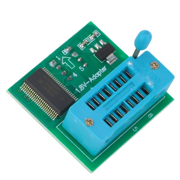 1.8V Adapter til Telefon Bundkort SPI Flash SOP8 DIP8 W25 MX25 CH341 TL866CS Konverter