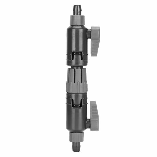 Dubbel Snabbkoppling Akvarium Vattenkontrollventil Akvariumslang K12 16mm