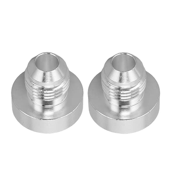 2 STK AN6 Aluminiumslegering Universal 1/2in Rørfittingsadapter