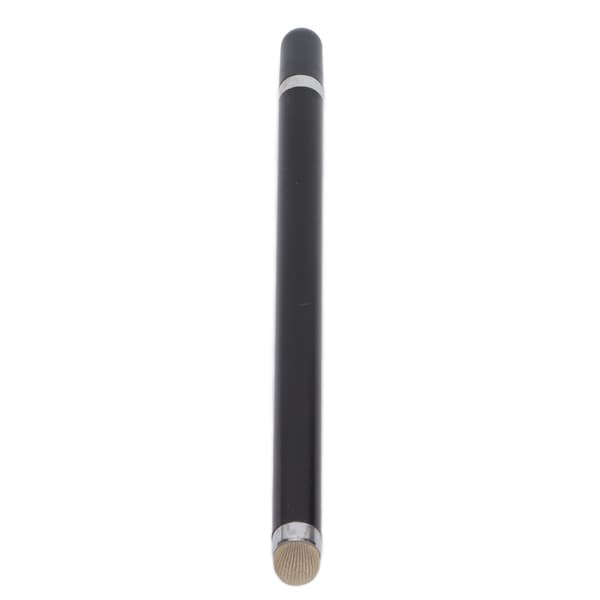 Bløde, lydløse fiberstift-penne til touchscreen-tablets, sort