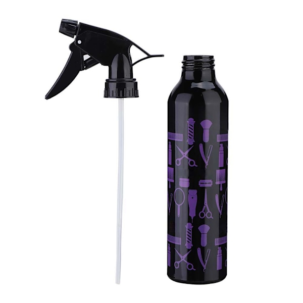 Professionel Hårstyling Vandforstøverflaske 300 ml Lilla Sort