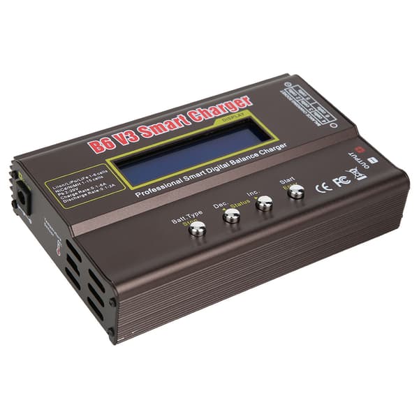 Smart Digital Balansladdare LCD-skärm Hög Precision Intern Resistansmätning 80W