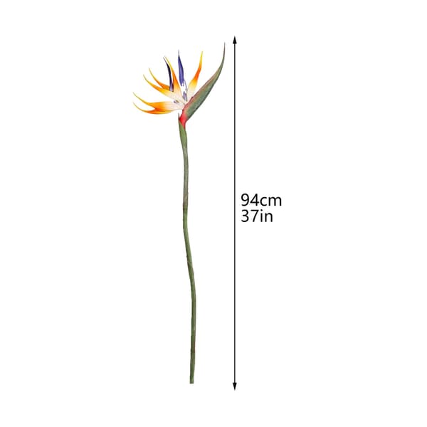 Paradis-fugl Hesperima Simulationsblomsterarrangement Kunstig Boligindretning