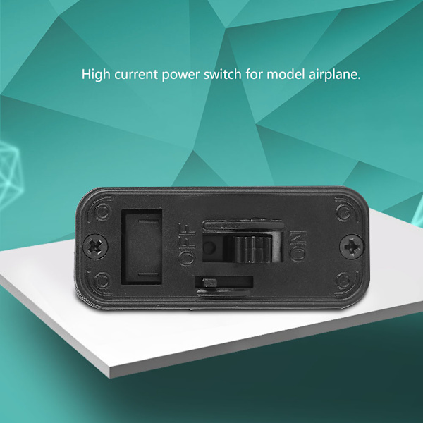 RC flygplansmodell Switch Control System - Strömbrytare på/av
