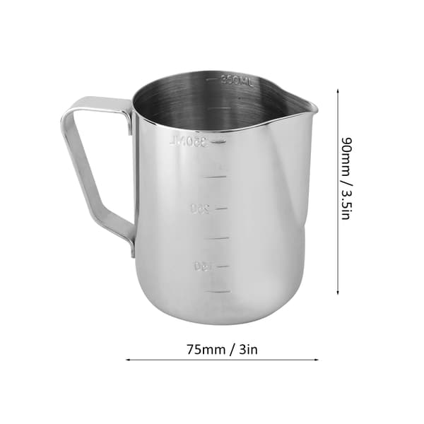 Lysestøbekande i rustfrit stål - DIY-lys værktøj (350 ml)