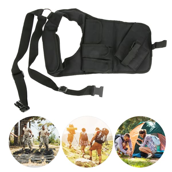 600D Vattentät Nylon Armpåse för Camping och Utomhusaktiviteter