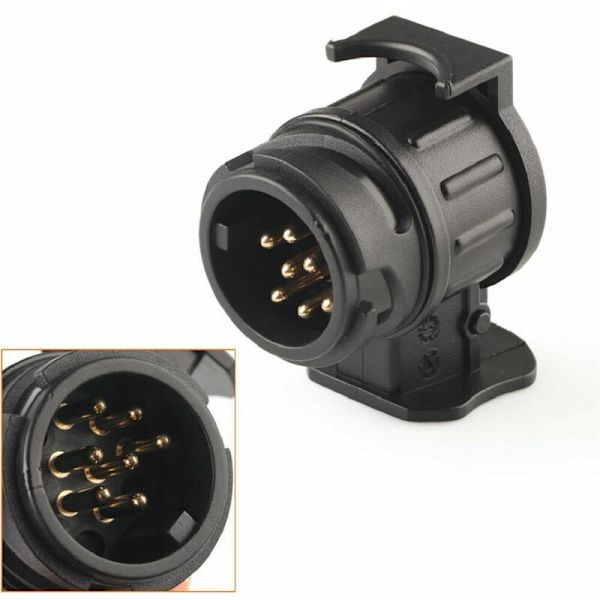 12V 13 Pin til 7 Pin Vandtæt Trailer Connector Bil Vandtæt Trailer Connector Socket Adapter
