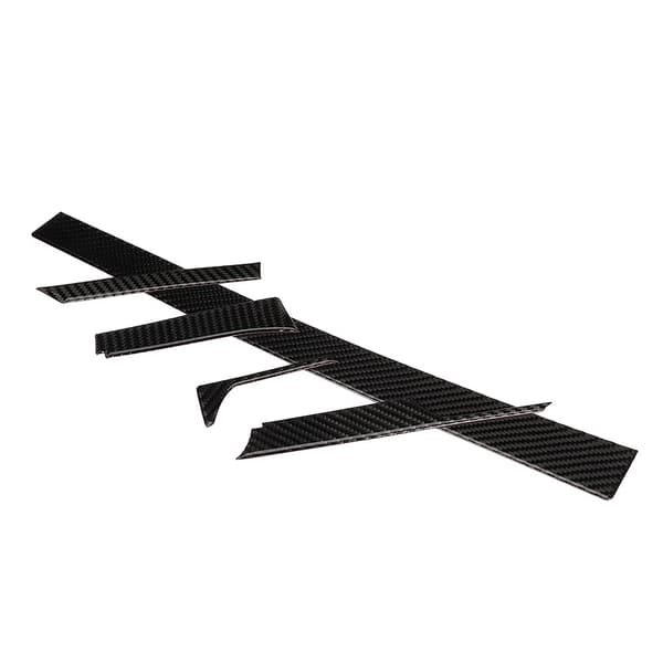 Kolfiber Mittkonsol Trim Panel Vänsterstyrd för Chevrolet Camaro 2017 2019