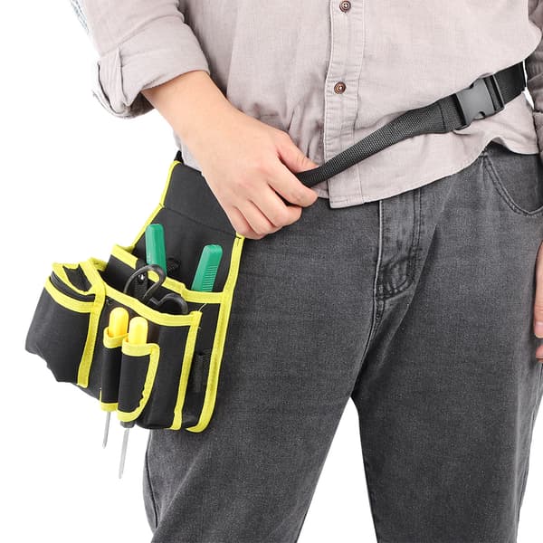 Polyester slidstærkt multifunktionelt udendørs værktøjslommebælte bærbart hængende pung