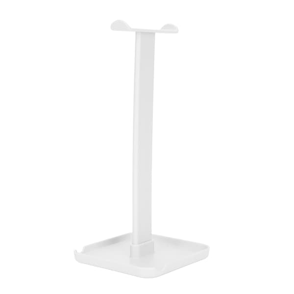 Multifunktionel Pladsbesparende Holdbar Robust Stabil Lys Farve Headset Stand Hvid