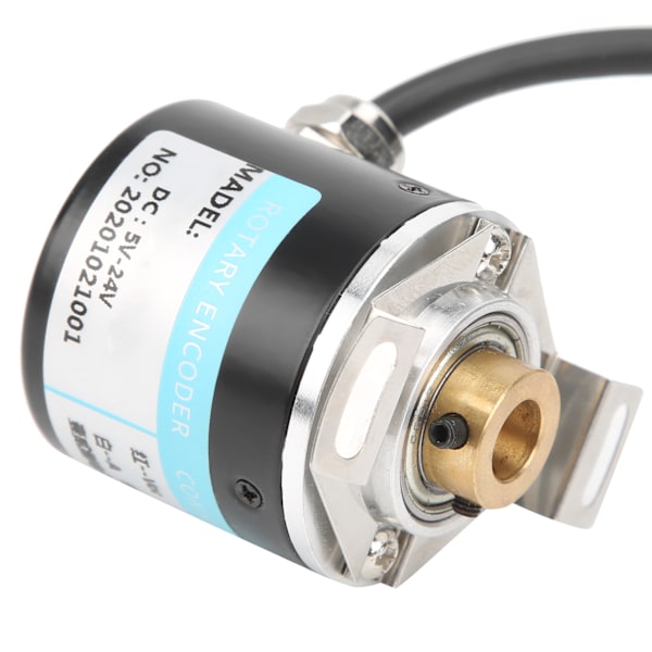 ABZ Encoder 6mm Hul Aksel Motor Reducer Gear DC 5 24V