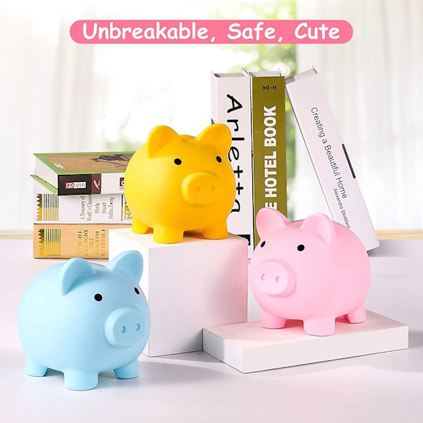 Piggy Bank Small Flesh 10,5*8*9,5