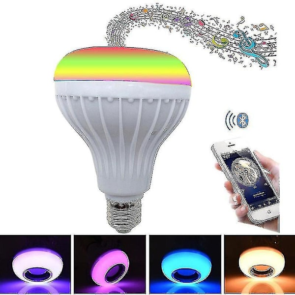 Värikäs Bluetooth musiikkipolttimo RGB Smart Bluetooth musiikkipolttimo