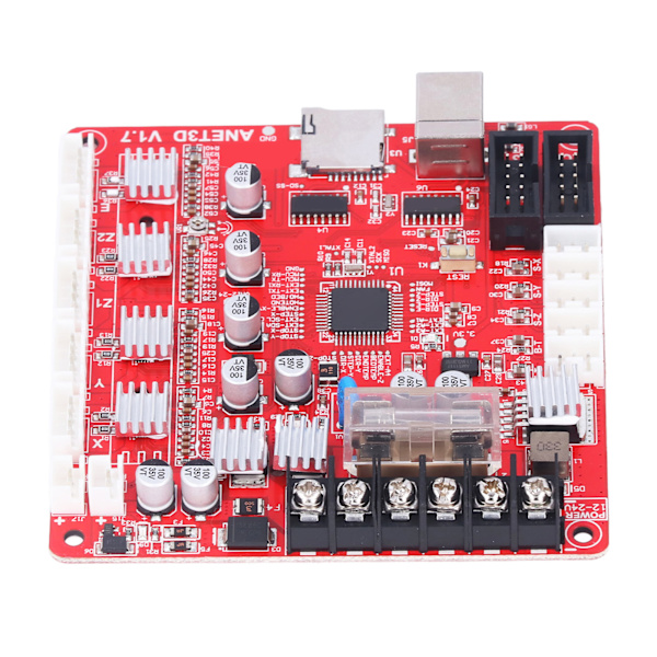 Anet E12 3D-skriver Hovedkort Desktop Skriver Kontrollkort Modul 12V til 24V