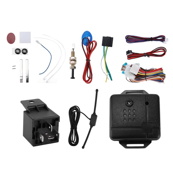 Bilens säkerhetslarmsystem 12V nyckellöst system Bilelektronik Passar alla 12V bilar