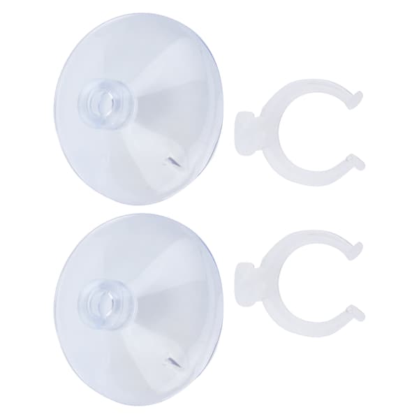 Kraftig akvarium sugekopp med klips 16mm til 22mm