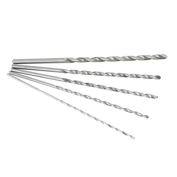 Snabbstål Extra Lång Träspiralborr Set 2-5 mm