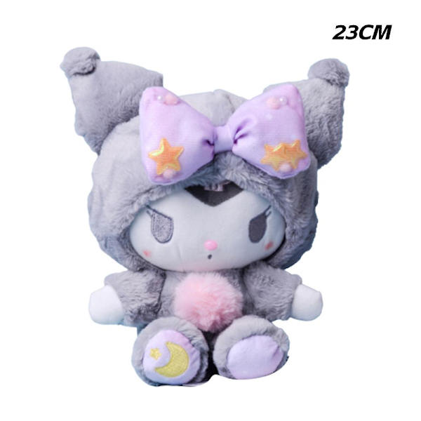 Bedårande tecknad Kulomi plyschdocka mjuk leksak 23CM Doll Kulomi