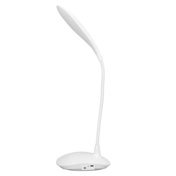 USB Touch Control LED Bordlampe 3 Tilstande Svanehals Studielampe til Børn Studerende