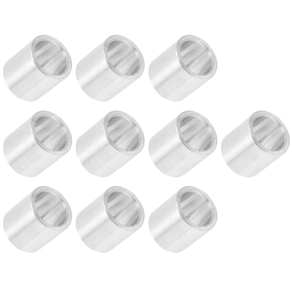 Afstandsstykke sæt i aluminiumslegering 10 stk. 8 mm udvendig diameter
