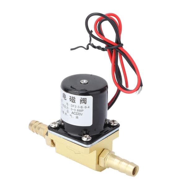 Sveisemaskin Magnetventil 0-0.8MPa Vann Gass Argon CO2 G1/8 AC220V